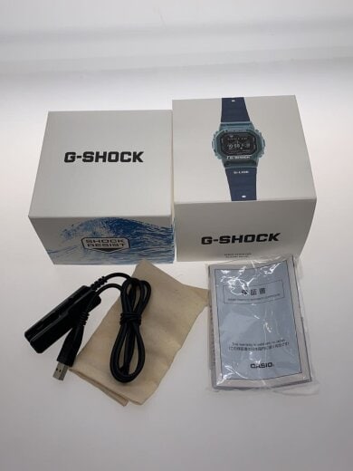 商品画像：ソーラー腕時計_G-SHOCK/デジタル/ラバー/BLK/BLU 6