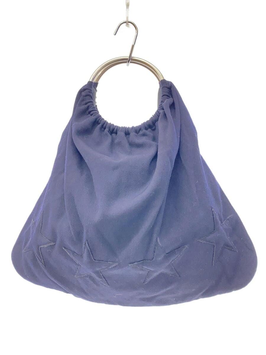 robe de chambre COMME des GARCONS / ハンドバッグ/ウール/NVY/無地