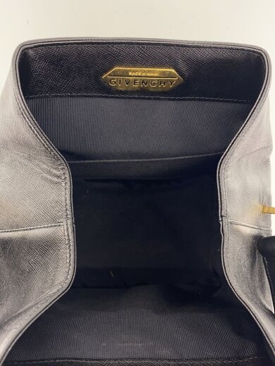 商品画像：ハンドバッグ/レザー/BLK/無地 7