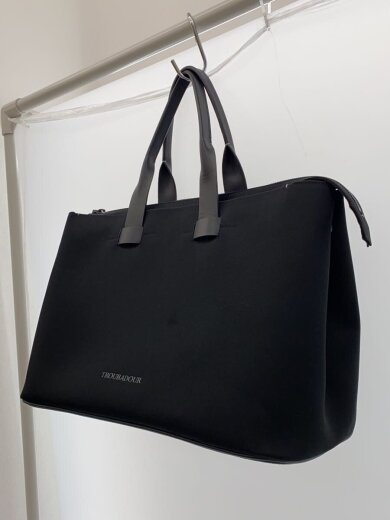 商品画像：トートバッグ/--/BLK/無地 2