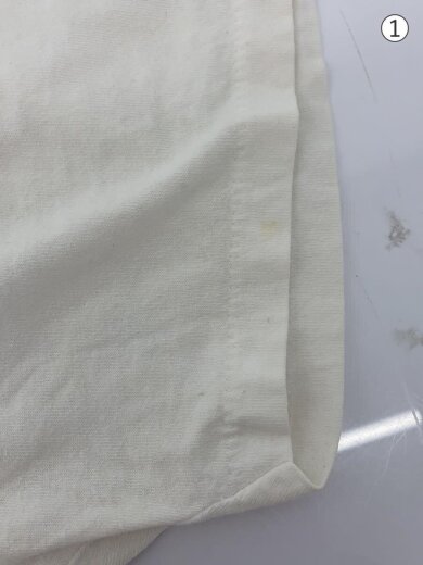 商品画像：Tシャツ/L/コットン/WHT/プリント 5