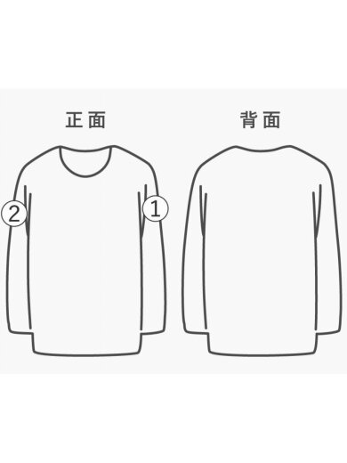 商品画像：Tシャツ/L/コットン/WHT/プリント 7