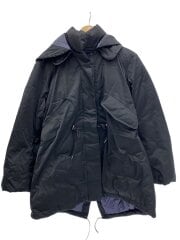 ダウンジャケット/L/ポリエステル/BLK/無地/212-443928