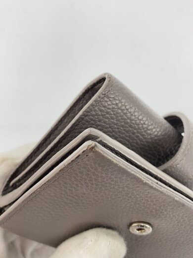 商品画像：3つ折り財布/レザー/GRY/レディース/506969・1217 8