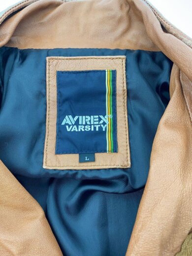 商品画像：レザージャケット・ブルゾン/L/羊革/BRW/無地/6171004 3