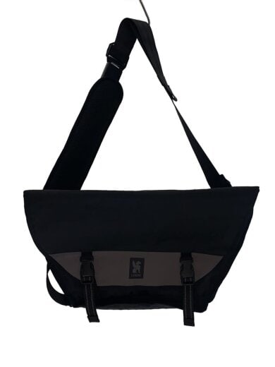 商品画像：メッセンジャーバッグ/ショルダーバッグ/ナイロン/BLK/無地/000934 1
