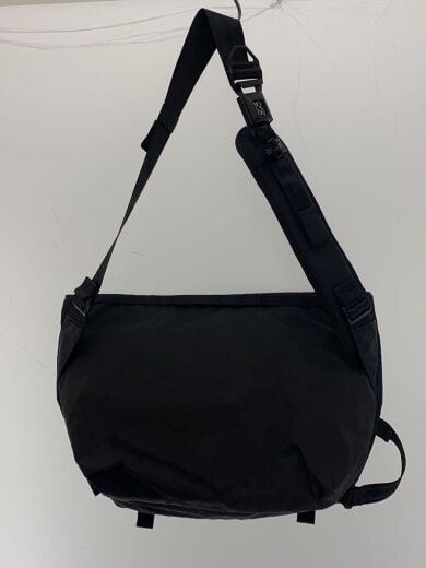 商品画像：メッセンジャーバッグ/ショルダーバッグ/ナイロン/BLK/無地/000934 3