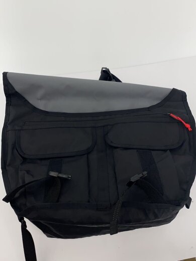 商品画像：メッセンジャーバッグ/ショルダーバッグ/ナイロン/BLK/無地/000934 7