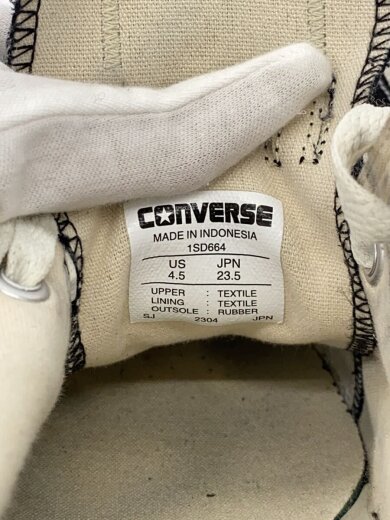 商品画像：ALL STAR TREKWAVE OX/ローカットスニーカー/23.5cm/BLK/キャンバス/1SD664 5