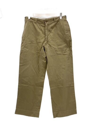 商品画像：U.S.ARMY/チノトラウザース/ボトム/33/コットン/BEG/無地/8405-163-8693 1