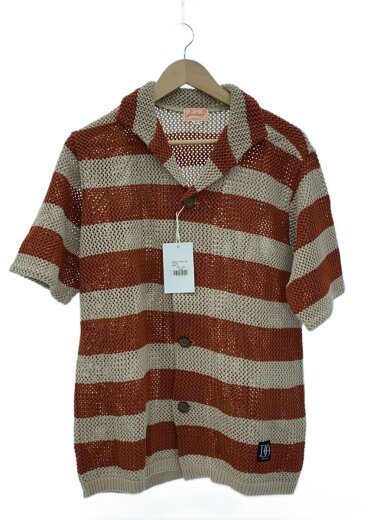 商品画像：半袖シャツ/M/コットン/ORN/ボーダー 1