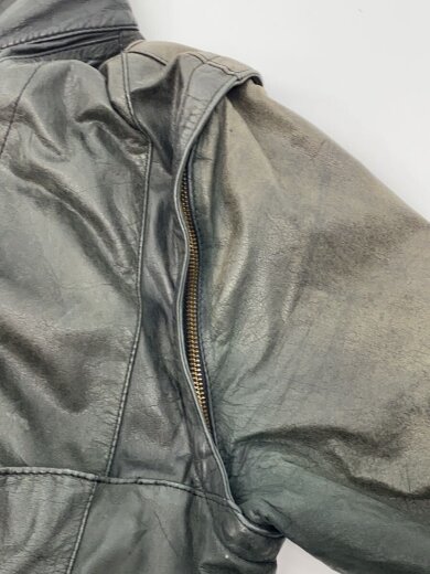 商品画像：レザージャケット・ブルゾン/--/レザー/BLK 7