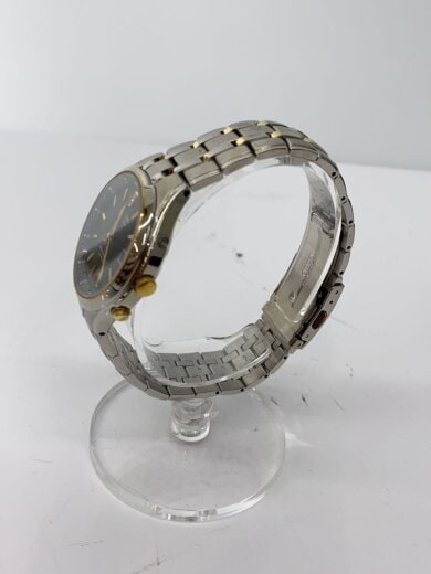 商品画像：ソーラー腕時計/アナログ/ステンレス/BLK/SLV/H415-S033055 2