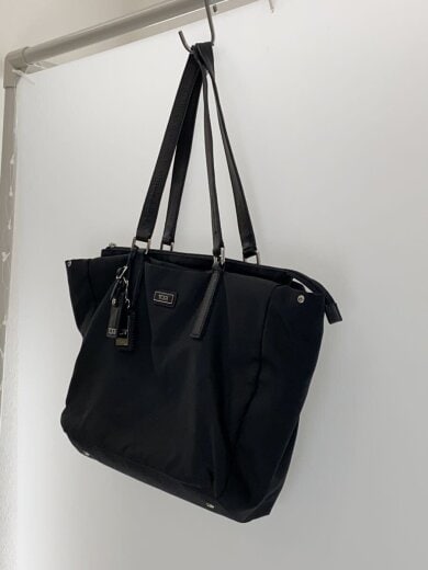 商品画像：トートバッグ/キャンバス/BLK/無地/73214D 2