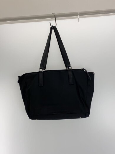 商品画像：トートバッグ/キャンバス/BLK/無地/73214D 3