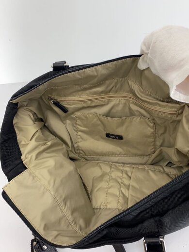商品画像：トートバッグ/キャンバス/BLK/無地/73214D 6