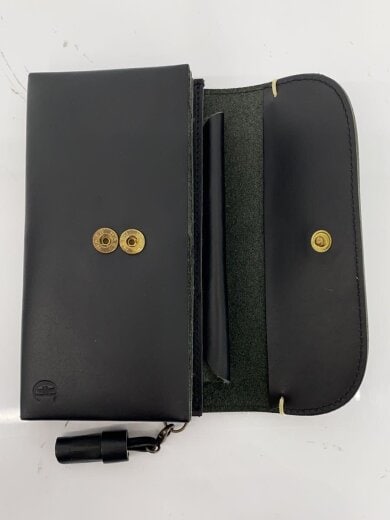 商品画像：財布/レザー/BLK/無地/メンズ/83-2615 4