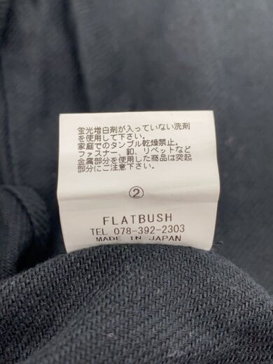 商品画像：fulton/長袖シャツ/2/コットン/BLK/無地 4
