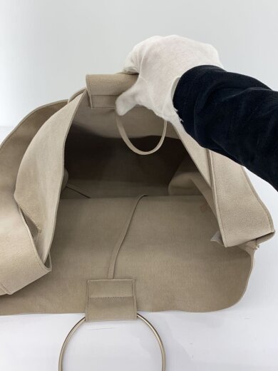 商品画像：トートバッグ/スウェード/GRY/無地 6