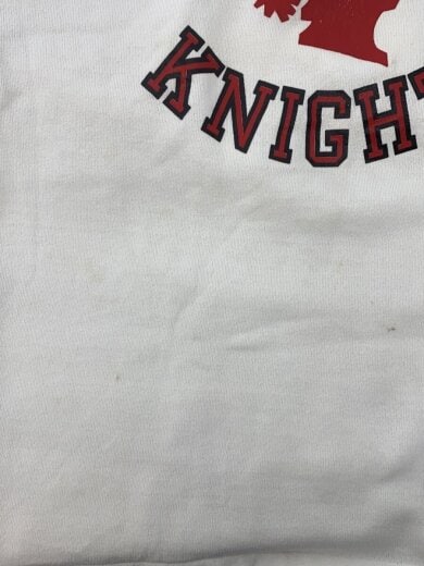 商品画像：BIKE ATHLETIC/スウェット/--/コットン/WHT/プリント/RUTGERS KINIGHTS/80s// 5