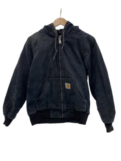 商品画像：ブルゾン/S/コットン/BLK/無地/I015278/アクティブジャケット/ダック/裏マイクロフリース 1