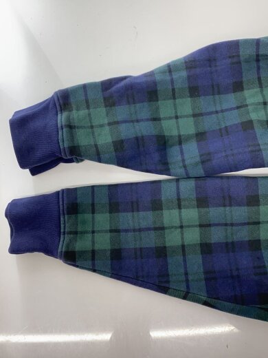 商品画像：パーカー/XXL/コットン/GRN/チェック/ネイビー同色ポニー/裏起毛/エルサルバドル製 5
