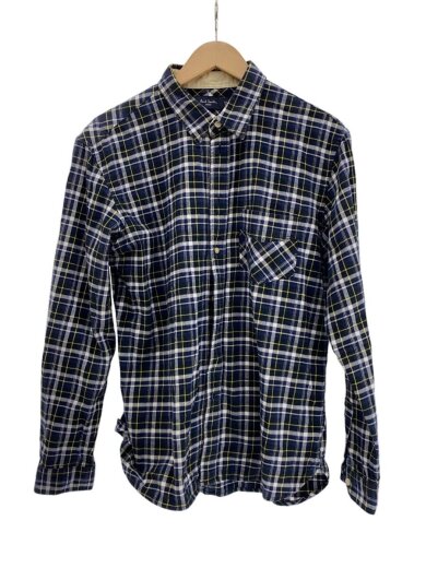 商品画像：ネルシャツ/XL/コットン/NVY/チェック/PJ-CR-42860 1