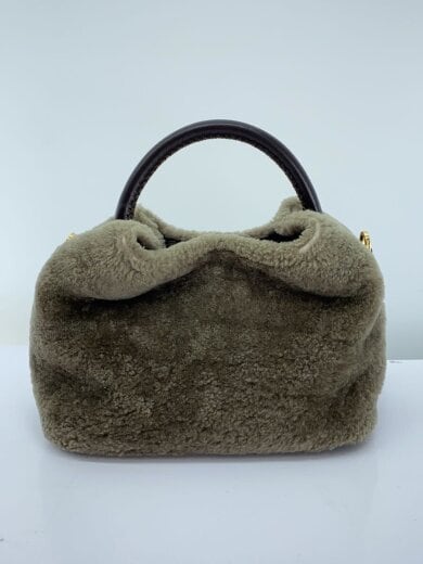 商品画像：ハンドバッグ/--/KHK/無地/MOUTON ROUNDワンハンドルバッグ 2