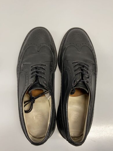 商品画像：フルブローグドレスシューズ/US7.5/BLK/レザー 3