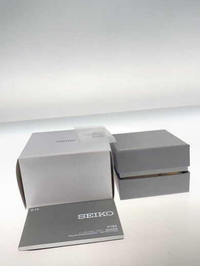 商品画像：ソーラー腕時計/アナログ/ステンレス/WHT/SLV/V192-0AF0 6