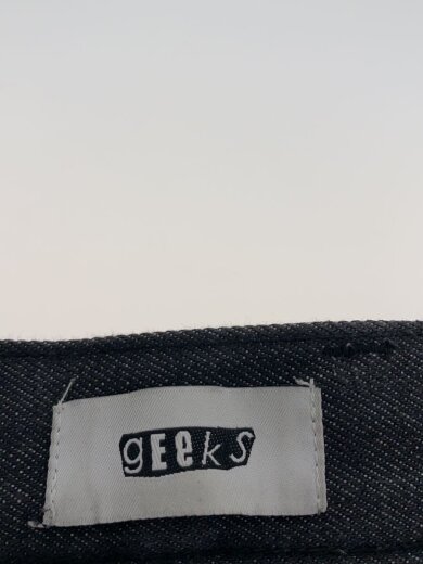 商品画像：ボトム/2/コットン/BLK/無地/geeks 4