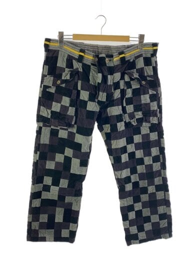 商品画像：パッチワークパンツ/M/コットン/マルチカラー/チェック/SH-P011// 1
