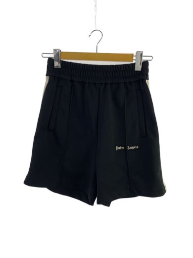 商品画像：ショートパンツ/S/ポリエステル/BLK/無地/PMCL004S24FAB002 1