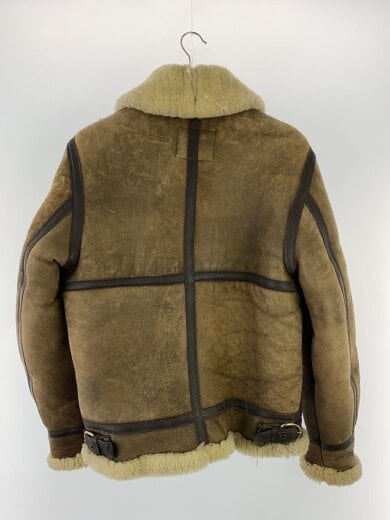 商品画像：B-3フライトジャケット/36/レザー/色むら有/小傷/着色/USA製 2