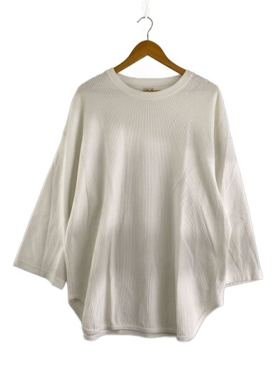 商品画像：長袖Tシャツ/--/コットン/WHT/broots23f17 1
