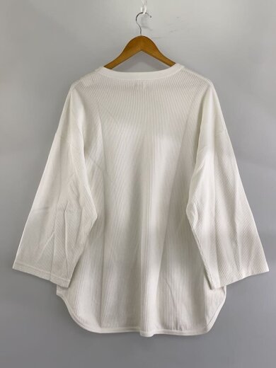 商品画像：長袖Tシャツ/--/コットン/WHT/broots23f17 2