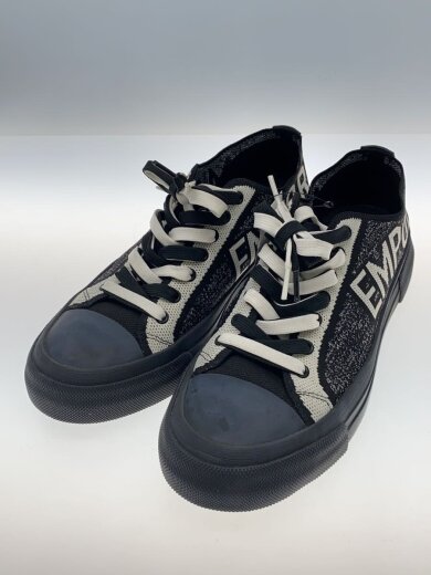 商品画像：ローカットスニーカー/ロゴニットスニーカー/27cm/BLK/x4x618 xn779// 2