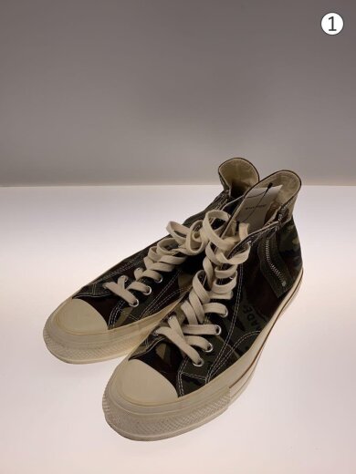 商品画像：チャックテイラー/ジップハイカットスニーカー/28cm/GRN/キャンバス/カモフラ// 2