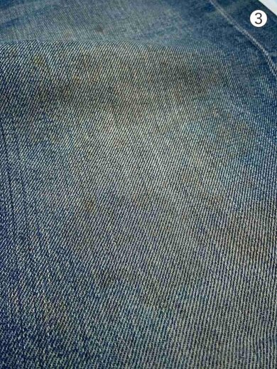 商品画像：60-70s/VT/501/BIGE/実寸W33/デニム/インディゴ/平行ステッチ/ダメージ有/ボ 6