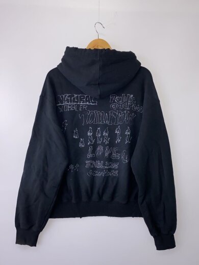 商品画像：パーカー/FREE/コットン/ブラック/K13HD741 2