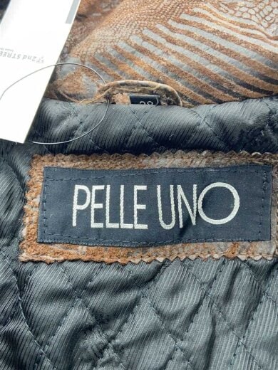 商品画像：PELLE UNO/レザージャケット・ブルゾン/38/豚革/BRW 4