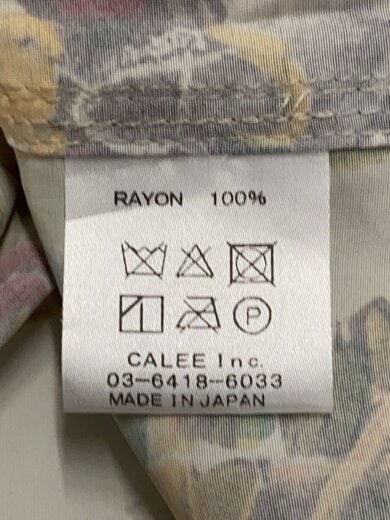 商品画像：半袖シャツ/L/リネン/マルチカラー/総柄// 5