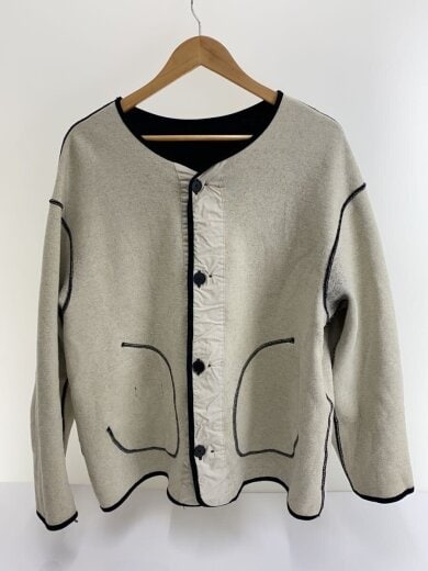 商品画像：カーディガン(厚手)/4/ウール/BLK/無地/WM22ACS05 8