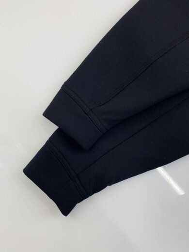 商品画像：ジップパーカー/XL/ポリエステル/BLK/無地/1014-04980 4