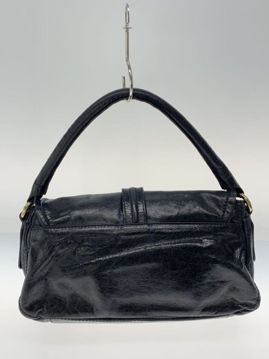 商品画像：ショルダーバッグ/レザー/BLK/無地 3