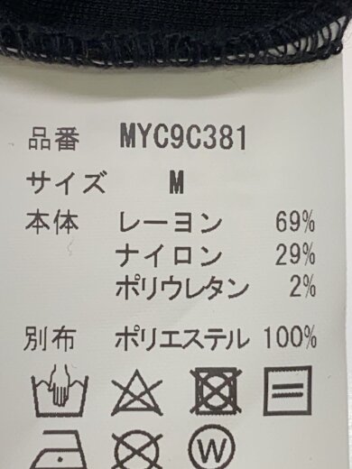 商品画像：Tシャツ/M/レーヨン/BLK/MYC9C3812// 4