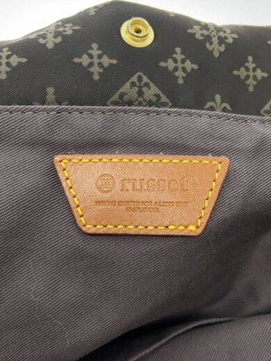 商品画像：ハンドバッグ/ポリエステル/BRW/総柄 5