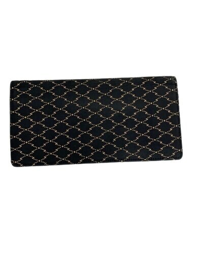 商品画像：長財布/--/BLK/総柄/メンズ 1