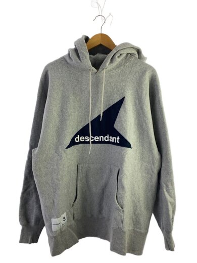 商品画像：パーカー/3/コットン/GRY 1