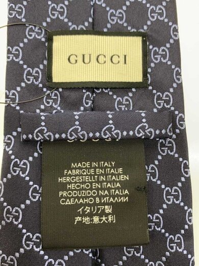 商品画像：ネクタイ/シルク/NVY/総柄/メンズ// 3